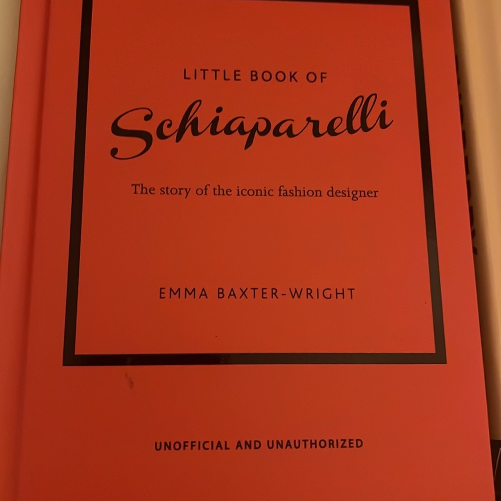 Little book of style ysl Louboutin Schiaparelli Burberry Valentino new gift